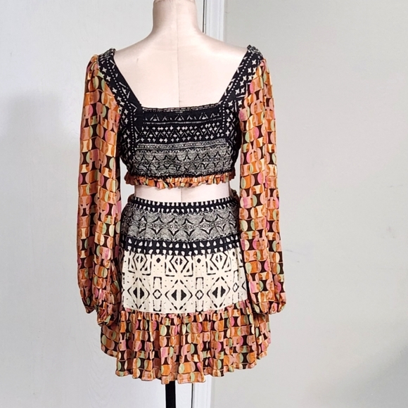 Free People Naomi Print Long sleeve Two -Pieces - Picture 8 of 11